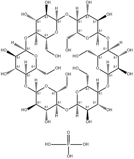 <ALPHA>-CYCLODEXTRIN PHOSPHATE SODIUM SA Structural