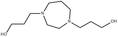 tetrahydro-1H-1,4-diazepine-1,4(5H)-dipropanol Structural