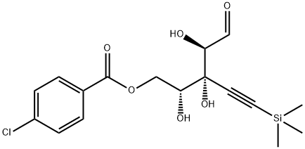 5-O-(P-CHLOROBENZOYL)-3-C-(2-TRIMETHYLSILYLETHYNYL)-D-RIBOFURANOSE