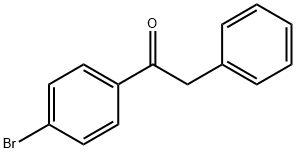 4'-Bromo-2-phenylacetophenone Structural