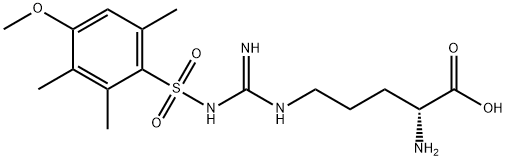 H-D-ARG(MTR)-OH Structural