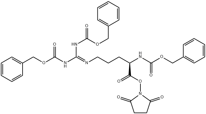 Z-D-ARG(Z)2-OSU Structural