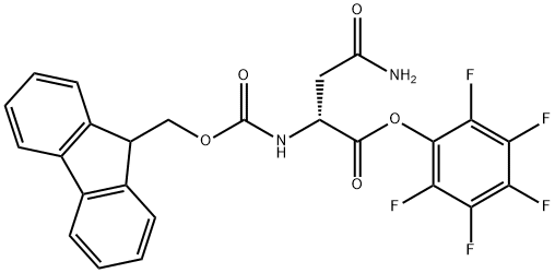 FMOC-D-ASN-OPFP Structural