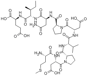 H-MET-ASP-PRO-VAL-ASP-PRO-ASN-ILE-GLU-OH Structural