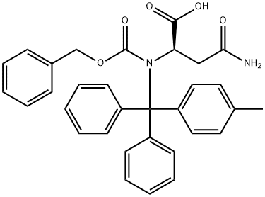 Z-D-ASN(MTT)-OH Structural