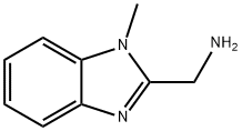 (1-METHYL-1H-BENZIMIDAZOL-2-YL)METHYLAMINE Structural