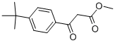 3-(4-TERT-BUTYL-PHENYL)-3-OXO-PROPIONIC ACID METHYL ESTER Structural