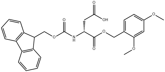 FMOC-D-ASP-ODMB Structural