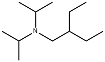 N N-DIISOPROPYL-2-ETHYLBUTYLAMINE Structural