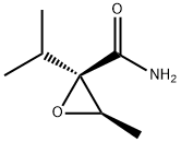 Oxiranecarboxamide, 3-methyl-2-(1-methylethyl)-, (2R,3R)- (9CI) Structural