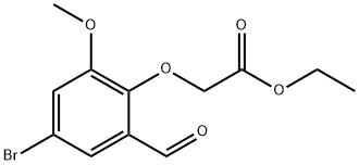 (4-BROMO-2-FORMYL-6-METHOXY-PHENOXY)-ACETIC ACID ETHYL ESTER