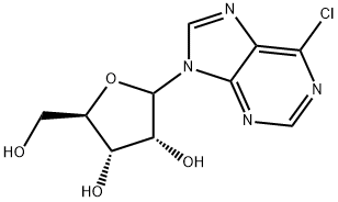 6-Chloropurine ribonucleoside Structural