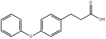 3-(4-Phenoxyphenyl)propionic acid Structural