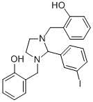 Imidazolidine, 1,3-bis(2-hydroxyphenyl)-2-(m-iodophenyl)- Structural