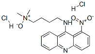 dimethyl-[4-[(1-nitroacridin-9-yl)amino]butyl]-oxido-azanium dihydroch loride Structural