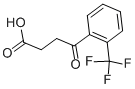 4-OXO-4-(2-TRIFLUOROMETHYLPHENYL)BUTYRIC ACID Structural