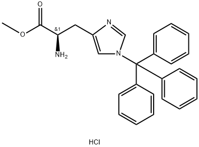 D-HISTIDINE(1-TRT)-OME HCL Structural