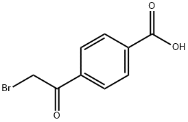 4-(2-Bromo-acetyl)-benzoic acid Structural