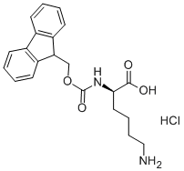 FMOC-D-LYS-OH HCL Structural