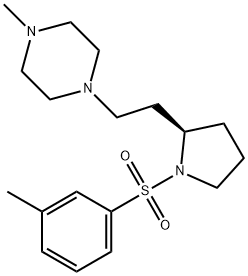 4-METHYL-1-(2-[(R)-1-(TOLUENE-3-SULFONYL)-PYRROLIDIN-2-YL]-ETHYL)-PIPERIDINE HYDROCHLORIDE