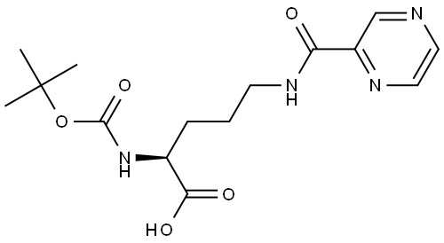 BOC-ORN(PYRAZINYLCARBONYL)-OH