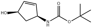 Carbamic acid, [(1S,4R)-4-hydroxy-2-cyclopenten-1-yl]-, 1,1-dimethylethyl