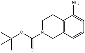 5-AMINO-2-BOC-1,2,3,4-TETRAHYDROISOQUINOLINE Structural