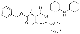 Z-Thr(Bzl)-OH . DCHA Structural