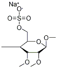HEPTAKIS(2 3-DI-O-METHYL-6-O-SULFO)-(B)& Structural