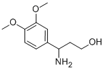 3-(3,4-DIMETHOXYPHENYL)-DL-BETA-ALANINOL
 Structural