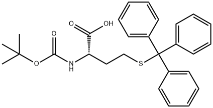 BOC-HOMOCYS(TRT)-OH Structural