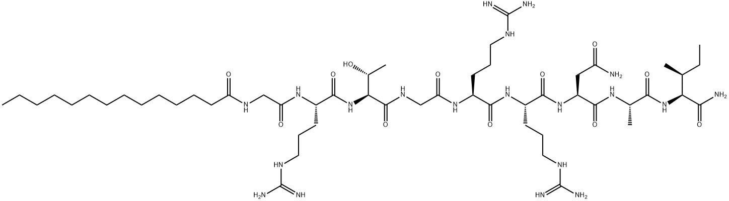 PROTEIN KINASE A INHIBITOR 14-22 AMIDE, CELL-PERMEABLE, MYRISTOYLATED Structural