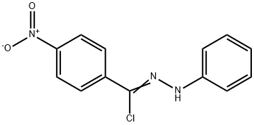 4-Nitrobenzoyl chloride phenyl hydrazone Structural