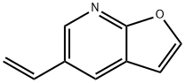 Furo[2,3-b]pyridine, 5-ethenyl- (9CI) Structural