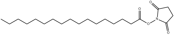 Heptadecanoic Acid N-HydroxysucciniMide Ester Structural