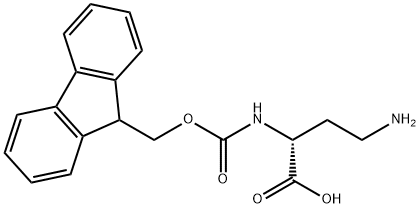 FMOC-D-DAB-OH Structural