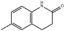 3,4-DIHYDRO-6-METHYL-2(1H)-QUINOLINONE Structural