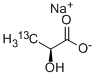 SODIUM L-LACTATE (13C3),SODIUM L-LACTATE-3-13C, SOLUTION IN WATE R, 99 ATOM % 13C,sodium l-lactate-3-13c solution