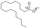 PALMITIC-1-13C ACID, POTASSIUM SALT