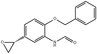 ForMaMide, N-[5-(2R)-oxiranyl-2-(phenylMethoxy)phenyl]- Structural