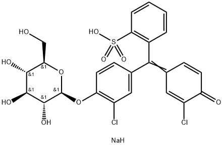 CHLOROPHENOL RED-BETA-D-GALACTOPYRANOSIDE Structural