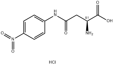 H-ASP(PNA)-OH HCL Structural