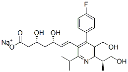 DESMETHYL HYDROXY CERIVASTATIN, SODIUM SALT Structural