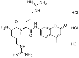 H-ARG-ARG-AMC 3 HCL Structural