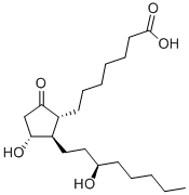 13,14-DIHYDRO-15(R)-PROSTAGLANDIN E1 Structural