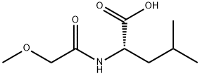 Leucine,  N-(methoxyacetyl)-  (9CI) Structural