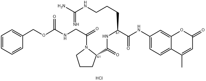 Z-GLY-PRO-ARG-AMC HCL Structural