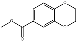 2,3-dihydro-1,4-benzodioxine -6-carboxylic acid methyl ester Structural