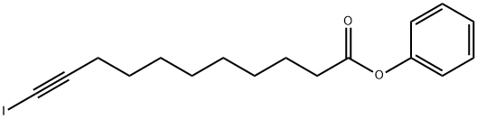 phenyl 11-iodoundec-10-ynoate Structural
