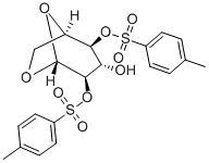 1,6-ANHYDRO-2,4-DI-O-P-TOLUENESULFONYL-BETA-D-GLUCOPYRANOSE Structural